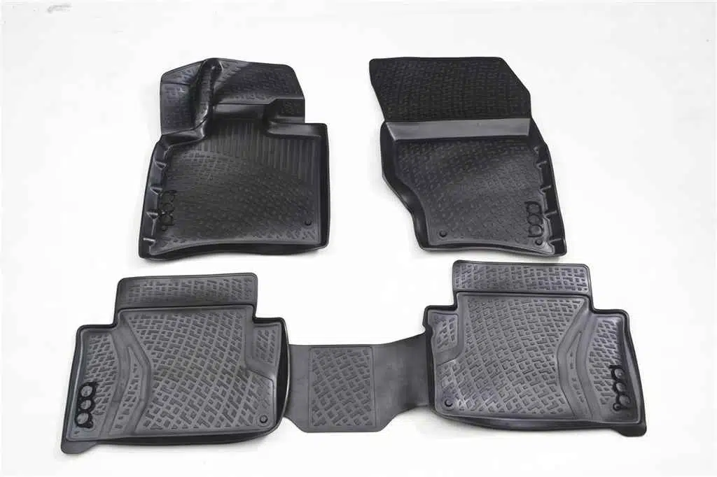 Audi Q7 3D Havuzlu Paspas Siyah 2005-2015 Bod