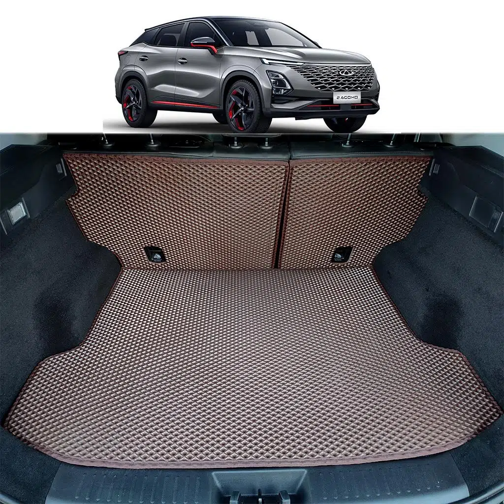 Bod Chery Omoda 5 3D Havuzlu Paspas ve Bagaj Havuzu Seti 2023-Sonrası Kahve 8 Parça