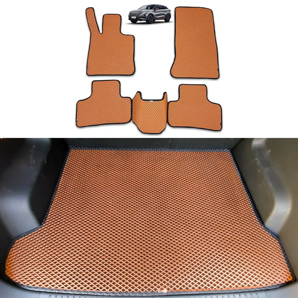 Bod Chery Omoda 5 Pro 3D Havuzlu Paspas ve Bagaj Havuzu Seti Taba 2024-Sonrası