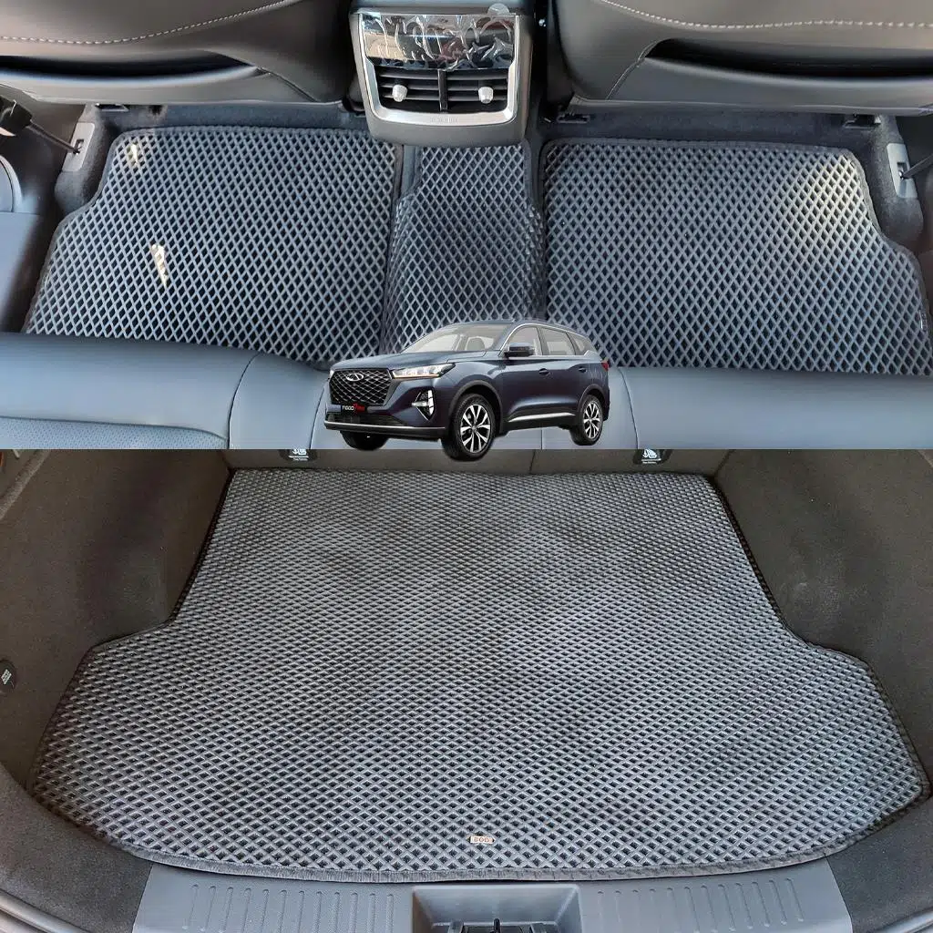 Bod Chery Tiggo 7 Pro 3D Havuzlu Paspas ve Bagaj Havuzu Seti 2023-Sonrası