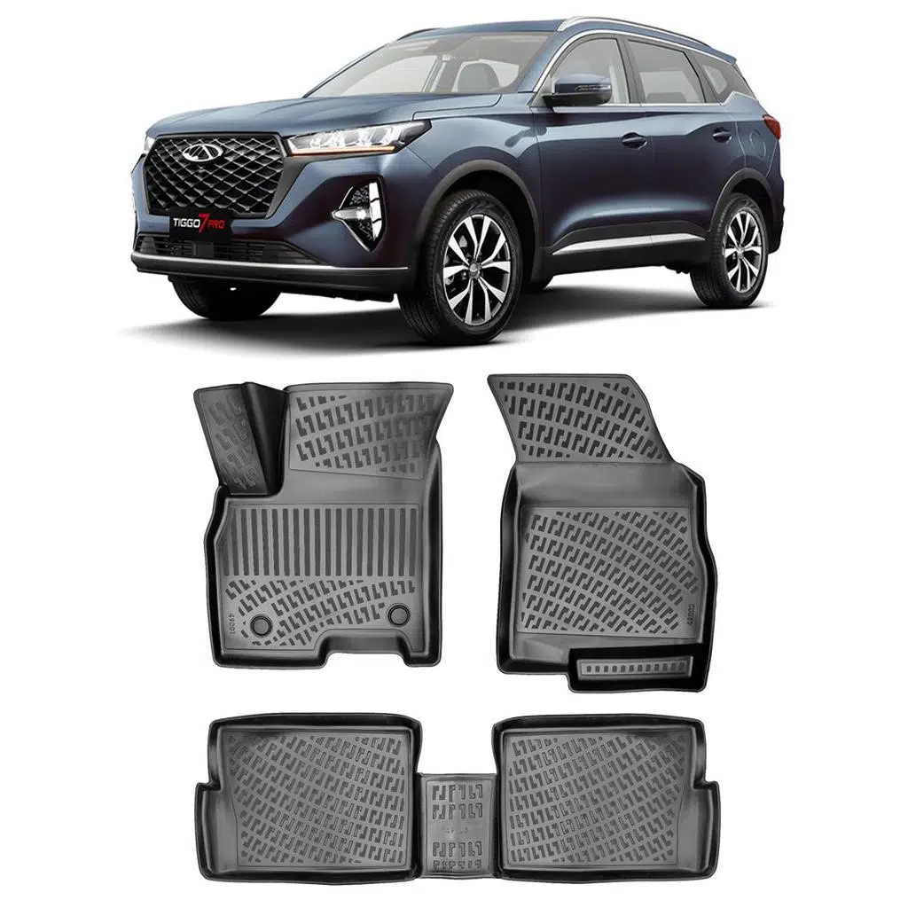 Bod Chery Tiggo 7 Pro Max 3D Havuzlu Paspas 2022-Sonrası