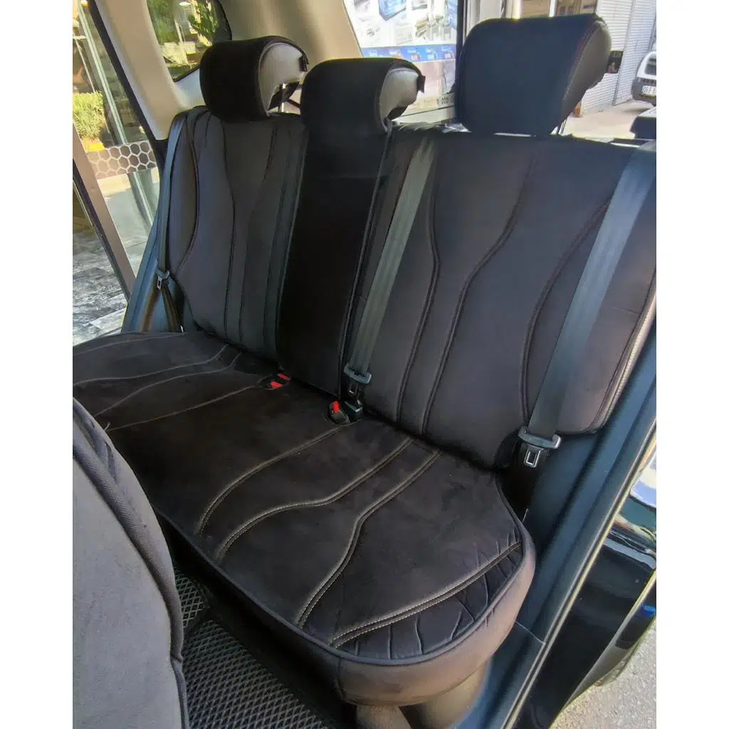 Bod Chery Tiggo 7 Pro Max Araca Özel Koltuk Kılıfı Koruyucu Luvi Serisi 2024-Sonrası Siyah-Gri