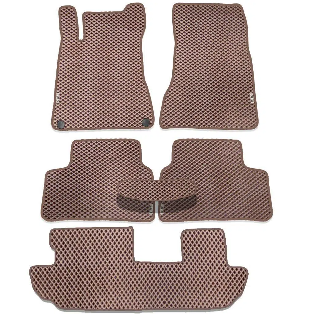 Bod Chery Tiggo 8 Pro Max 3D Havuzlu Paspas ve Bagaj Havuzu Seti 2024-Sonrası Kahve 11 Parça