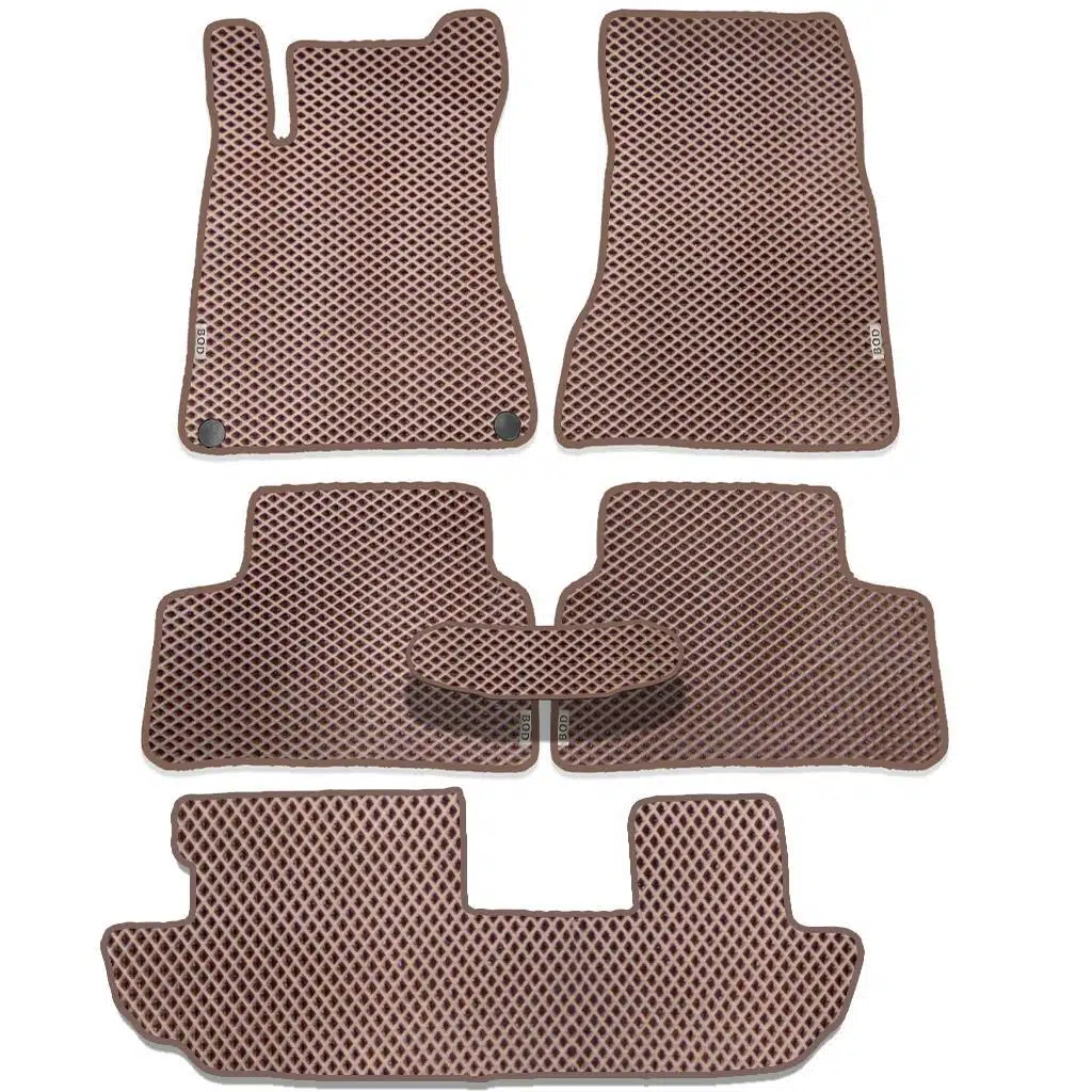 Bod Chery Tiggo 8 Pro Max 7 Koltuk 3D Havuzlu Paspas 2024-Sonrası Kahve