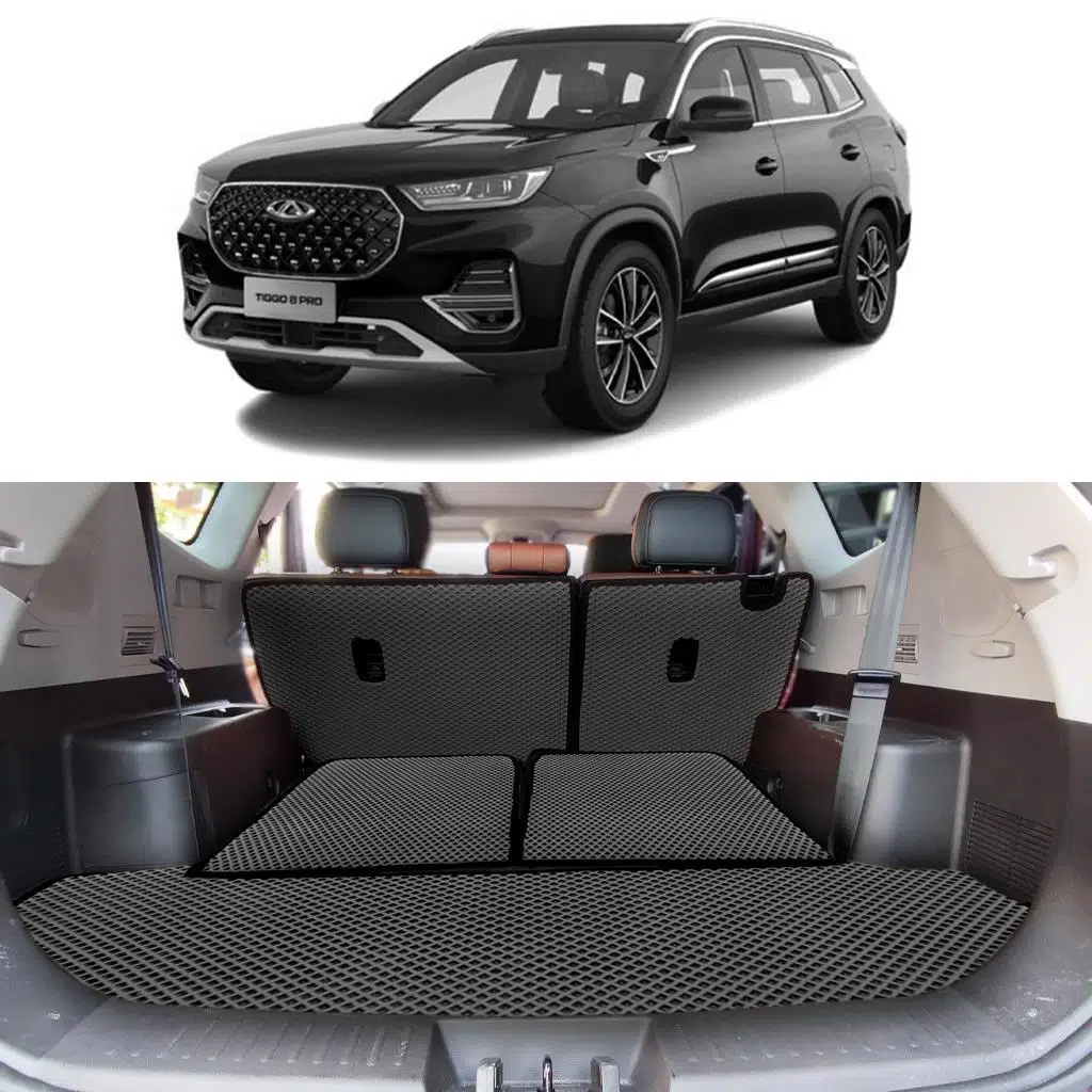 Bod Chery Tiggo 8 Pro Max Bagaj Havuzu Paspası 2024-Sonrası Siyah 5 Parça