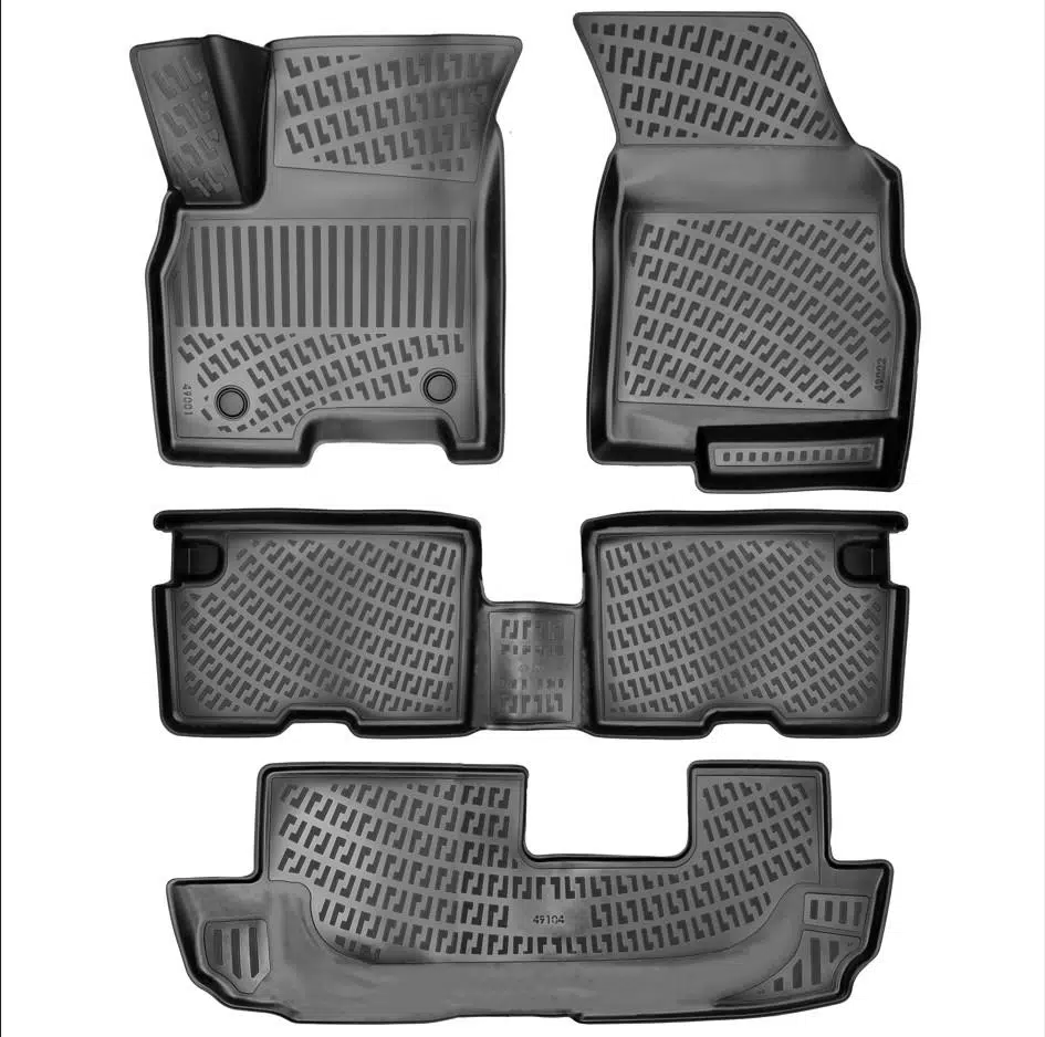 Bod Chery Tiggo 8 Pro Max EXCEPTİONAL Paket 3 Sıra 3D Havuzlu Paspas 2024 Sonrası