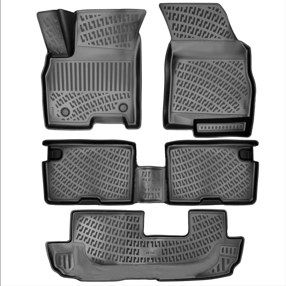 Bod Chery Tiggo 8 Pro Max INTELLIGENT Paket 3 Sıra 3D Havuzlu Paspas 2024-Sonrası