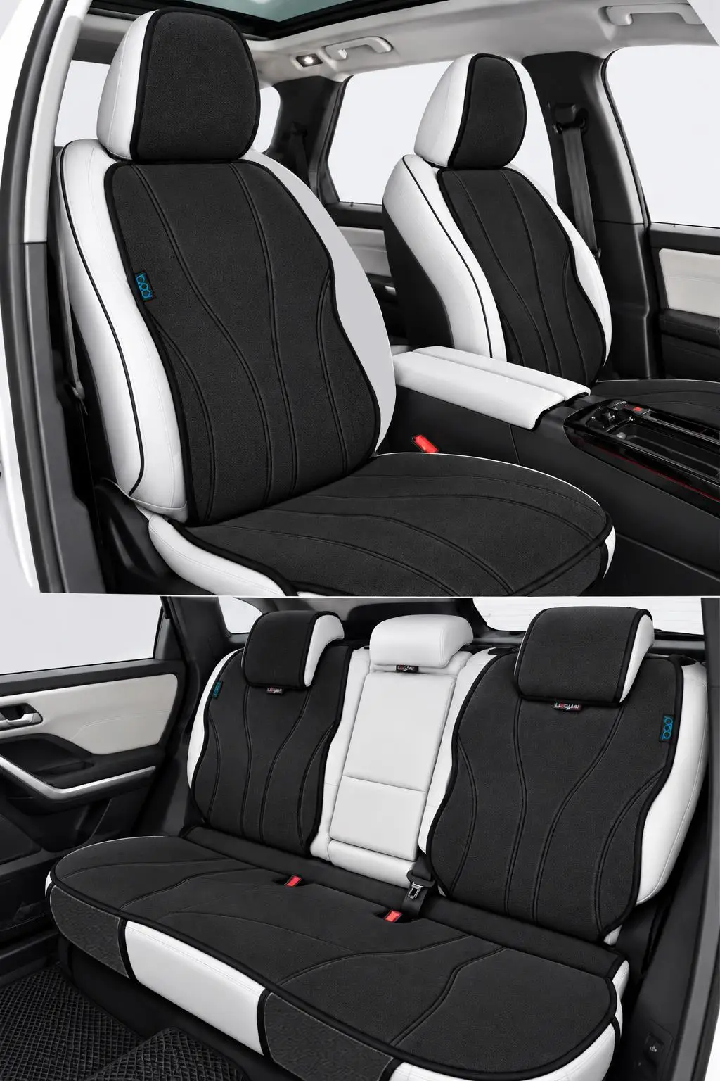 Bod Citroen C5 Aircross Oto Koltuk Koruyucu Kılıf 2026-Sonrası Latmos Serisi - Siyah