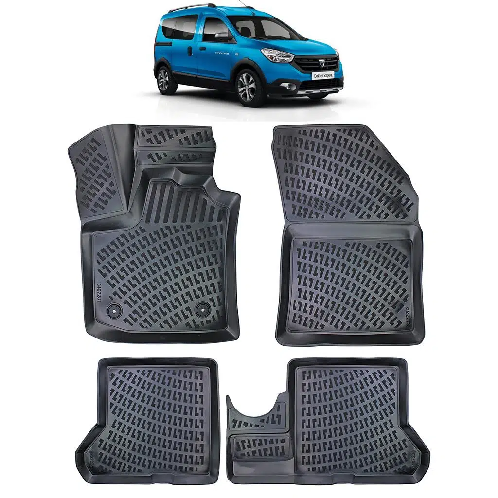 Bod Dacia Dokker 3D Havuzlu Paspas