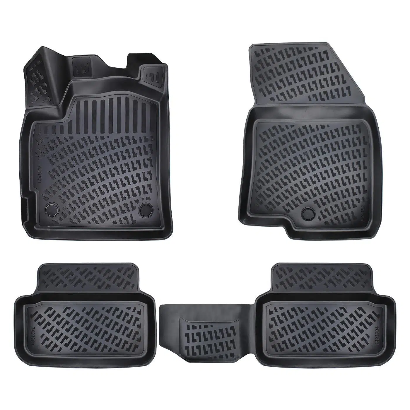 Bod Dacia Sandero/Stepway 2021-Sonrası 3d Havuzlu Paspas Comfort/Essential Paket