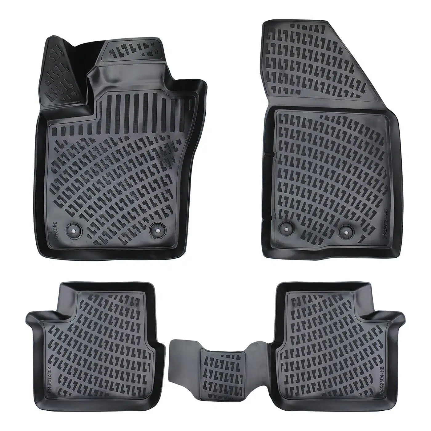 Bod Fiat Egea Hb/Cross 3D Havuzlu Paspas 2015 Sonrası