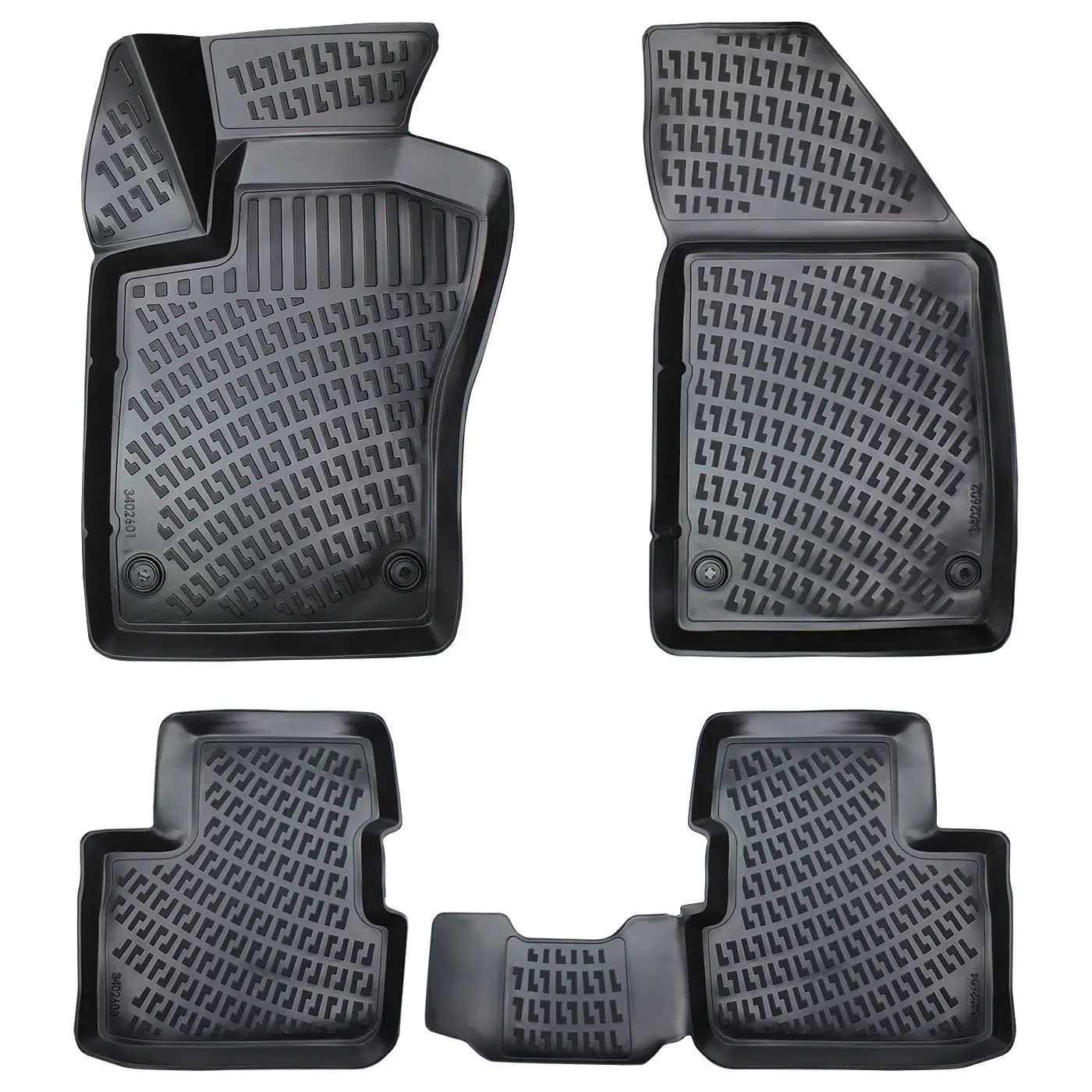 Bod Fiat Egea Sedan 3D Havuzlu Paspas 2015-Sonrası