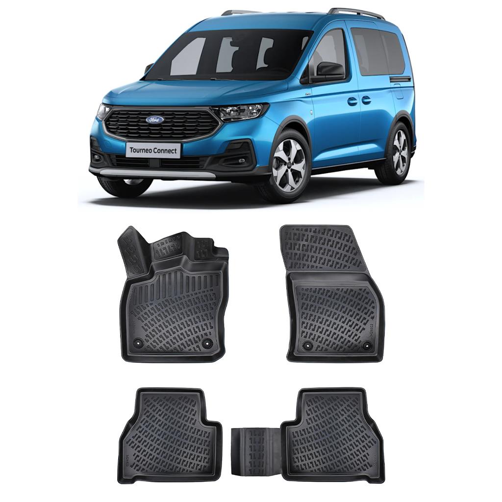 Bod Ford Tourneo Connect 3D Havuzlu Paspas 2022-Sonrası