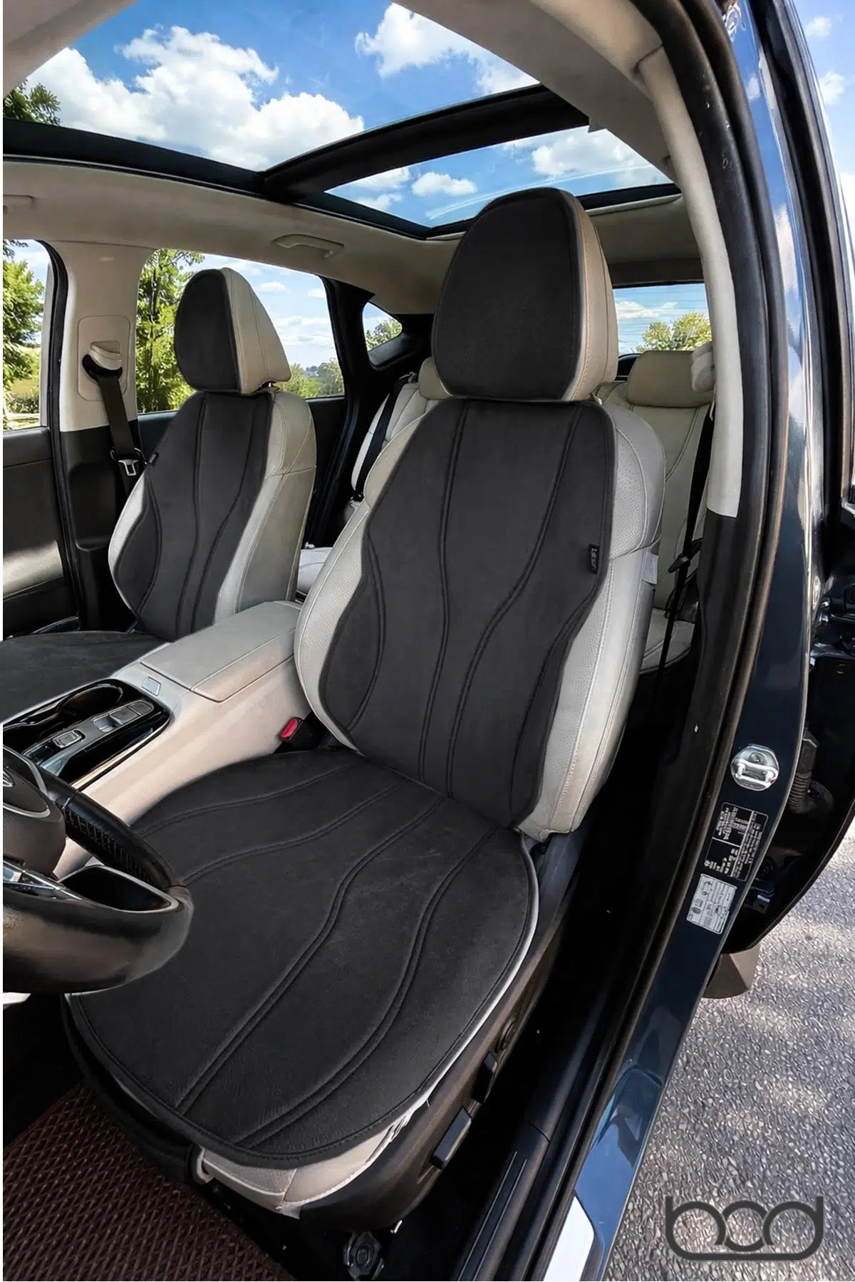 Bod Hyundai Tucson Oto Koltuk Koruyucu Kılıf 2021-Sonrası Latmos Serisi - Siyah