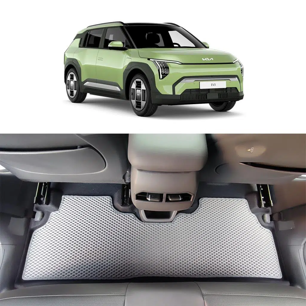 Bod Kia EV3 3D Havuzlu Paspas 2024-Sonrası Gri