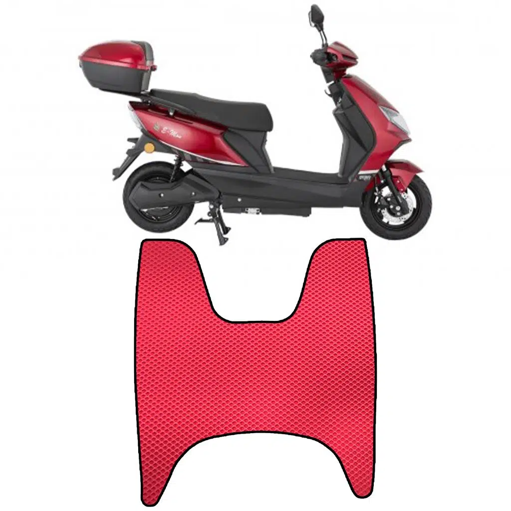 Bod Mondial E-Mon Rigby Motor 3D Havuzlu Paspas Kırmızı