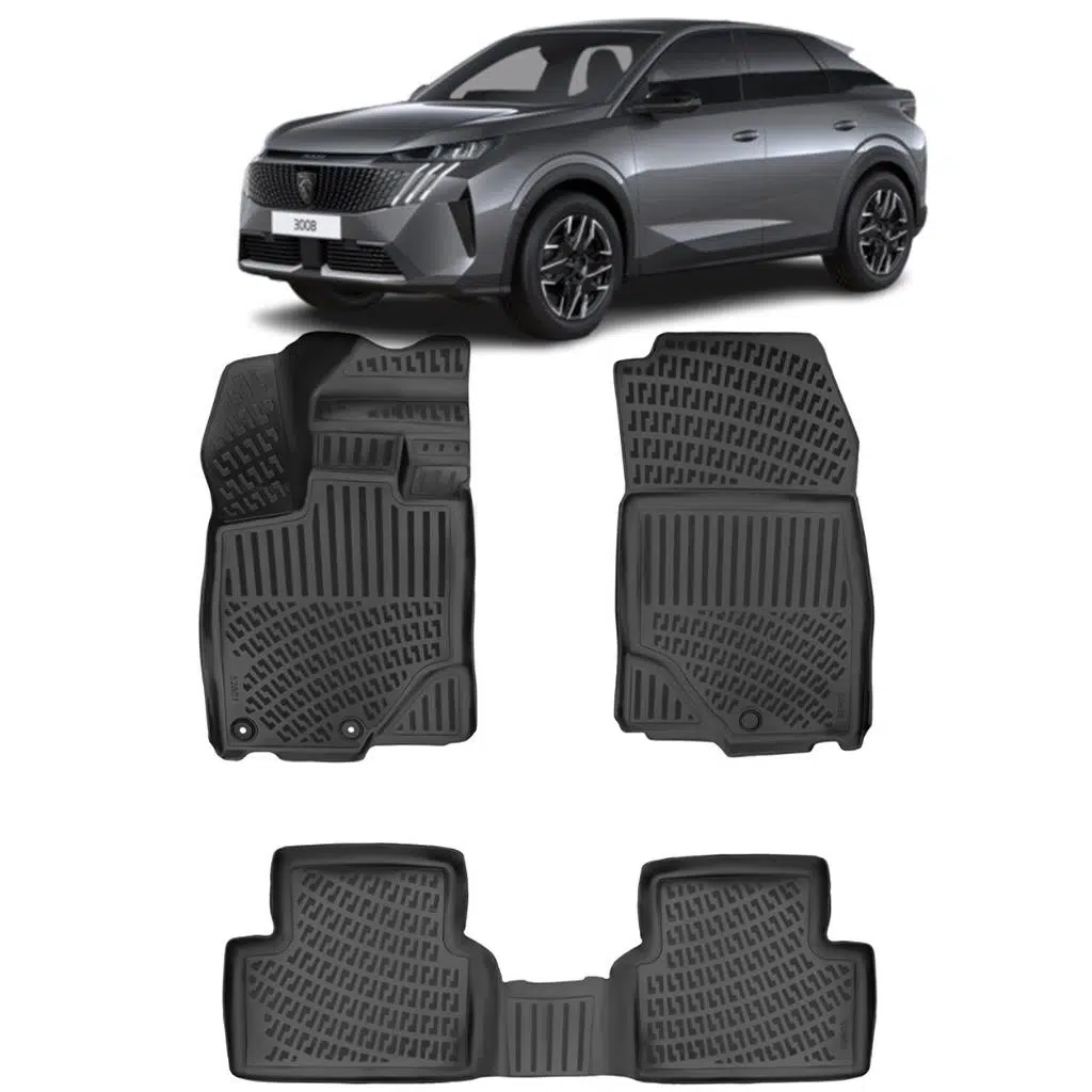 Bod Peugeot 3008 3d Havuzlu Paspas 2024-Sonrası Hybrid