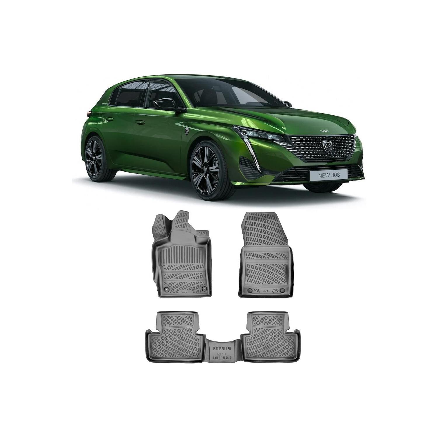 Bod Peugeot 308 3D Havuzlu Paspas 2022-Sonrası