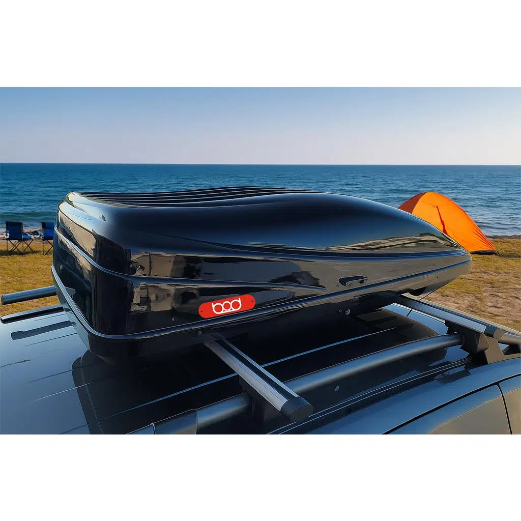 Bod Port Bagaj 390 Litre Parlak Siyah Tabut Bagaj Piano Black