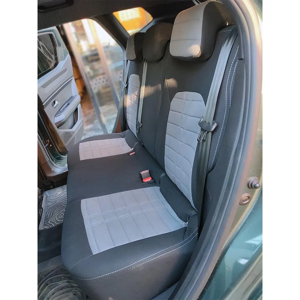 Bod Renault Duster Benzin/Lpg Araca Özel Oto Koltuk Kılıfı Alinda 2024-Sonrası Füme