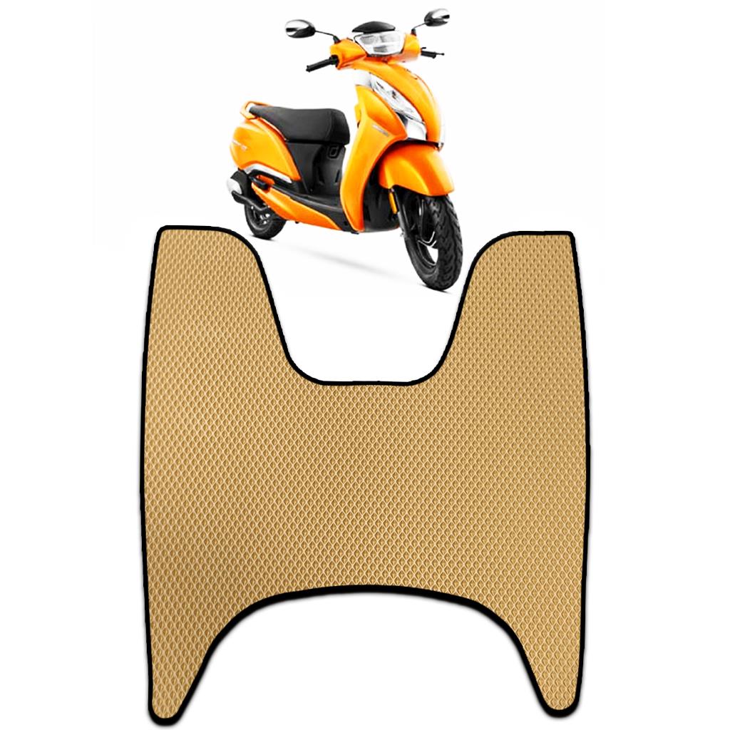Bod Scooter TVS Jüpiter 125 cc Motor 3D Havuzlu Paspas Bej