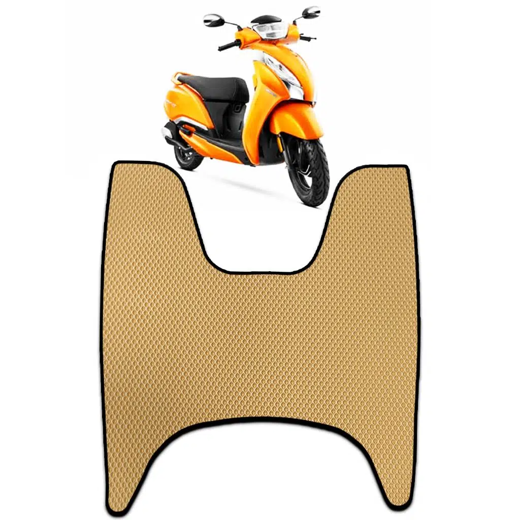 Bod Scooter TVS Jüpiter 125 cc Motor 3D Havuzlu Paspas Bej