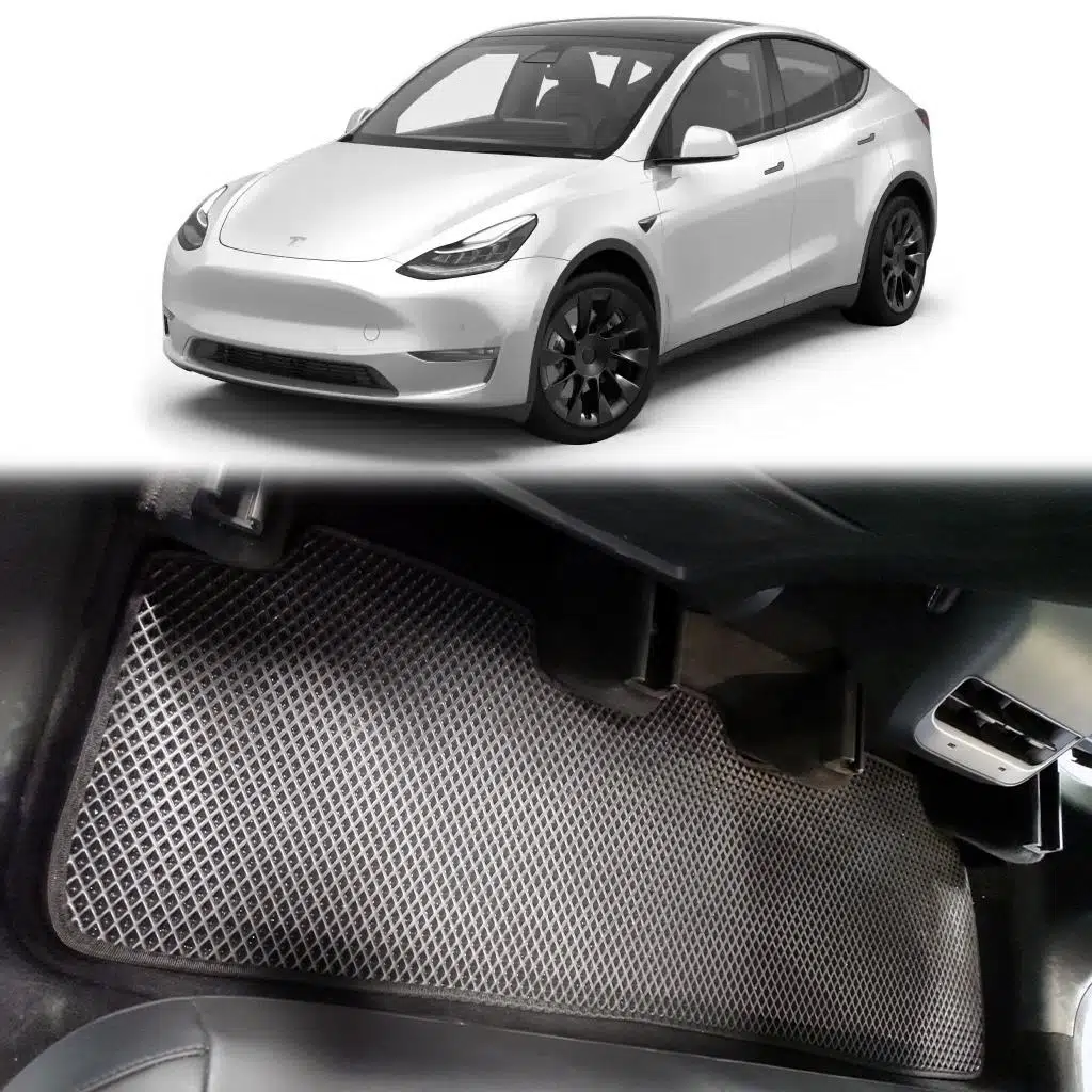 Bod Tesla Model Y 3D Havuzlu Paspas Yeni Nesil 2020-Sonrası Siyah Juniper Uyumlu
