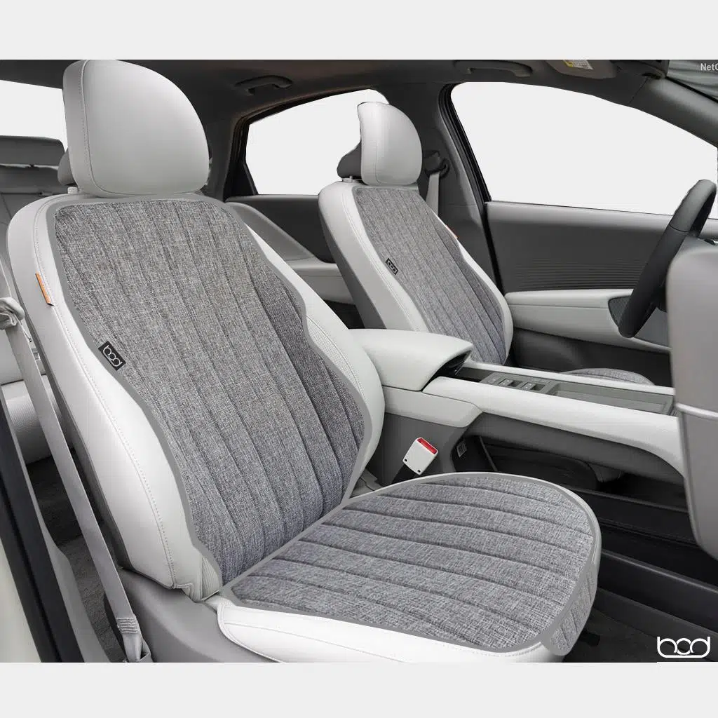Bod Tesla Model Y Keten Oto Koltuk Koruyucu Kılıf Cepli 2020-2024 Gri