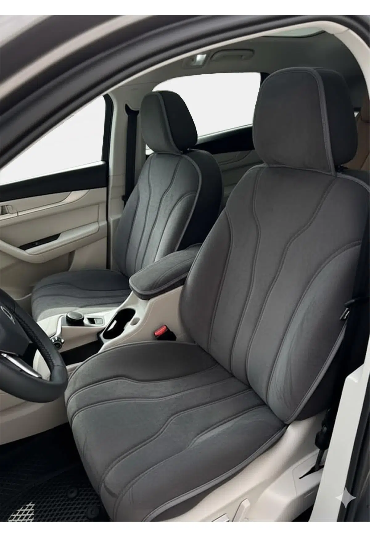 Bod Togg T10X Oto Koltuk Koruyucu Kılıf 2023-Sonrası Luvi Serisi Füme