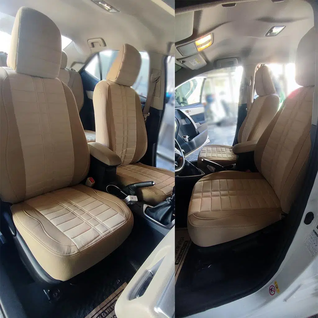 Bod Toyota Corolla Araca Özel Oto Koltuk Kılıfı Alinda 2013-2019 E180
