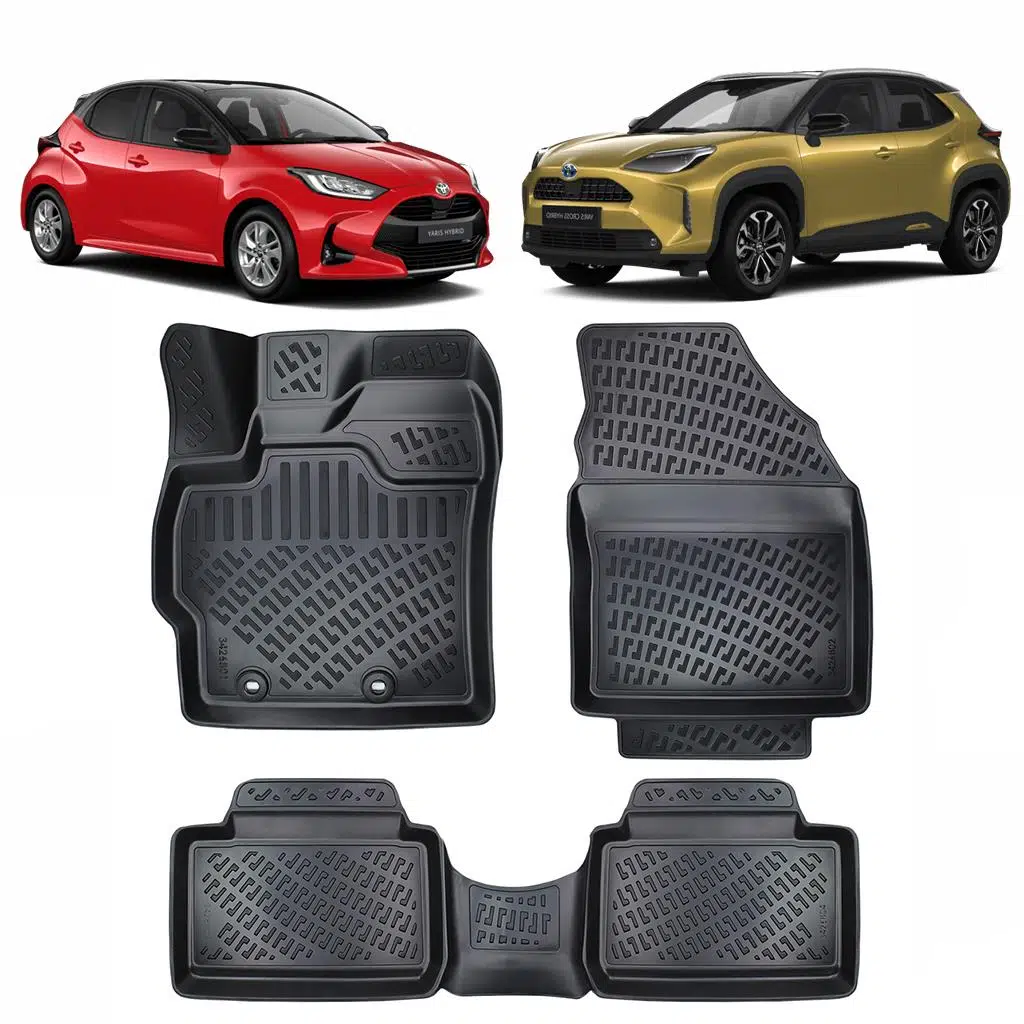 Bod Toyota Yaris/Yaris Cross 3d Havuzlu Paspas 2021-Sonrası