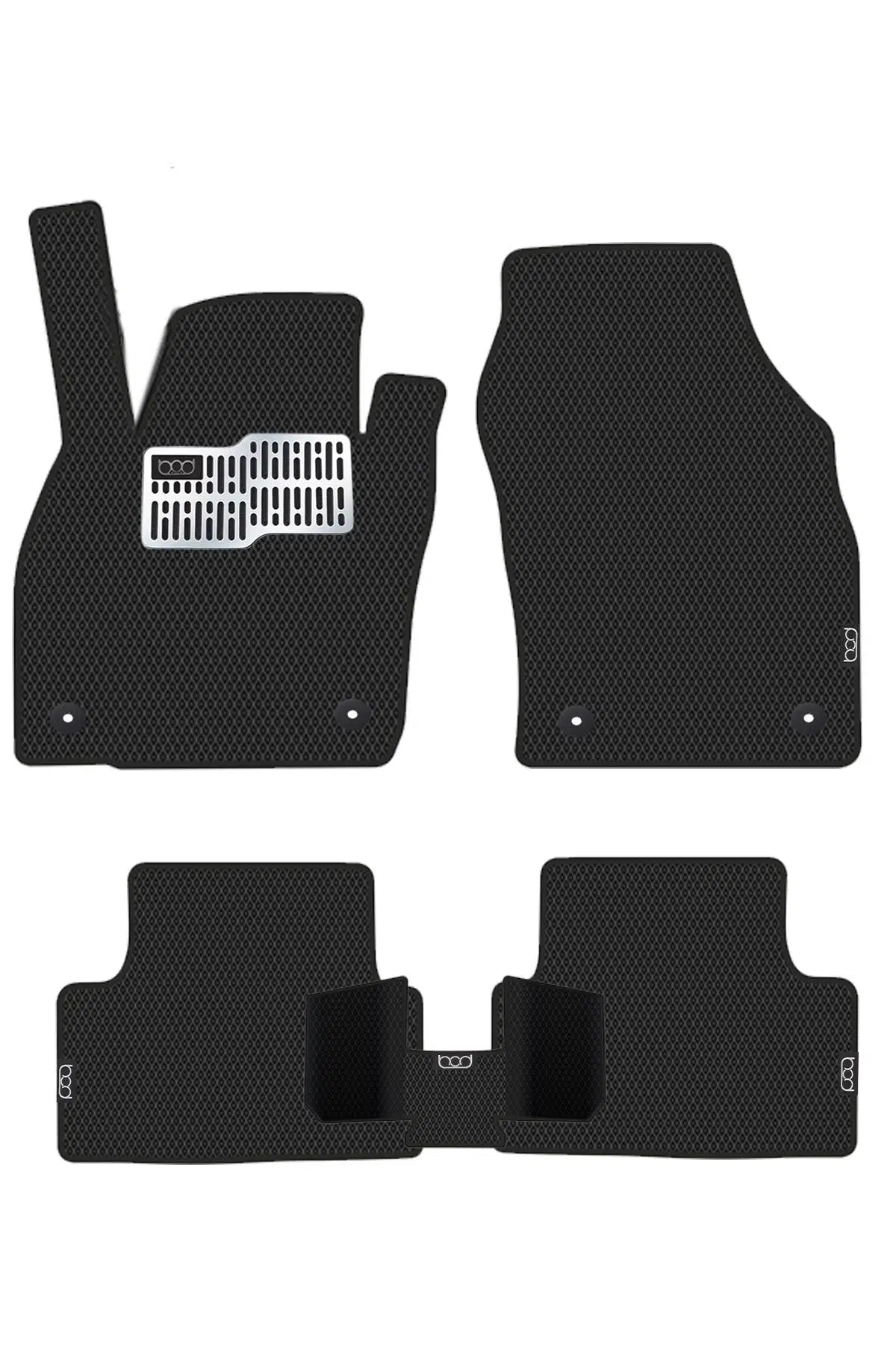 Bod Volkswagen Taigo-T-Cross-Polo EVA Hücreli Premium Plus Oto Paspas Takımı 2017-Sonrası