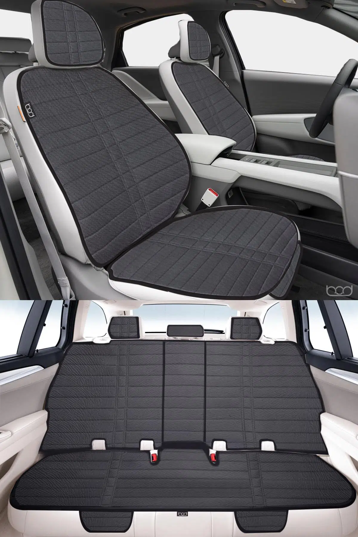 Bod Volkswagen Tiguan Oto Koltuk Koruma Kılıfı 2016-2023 Artemis Serisi Füme