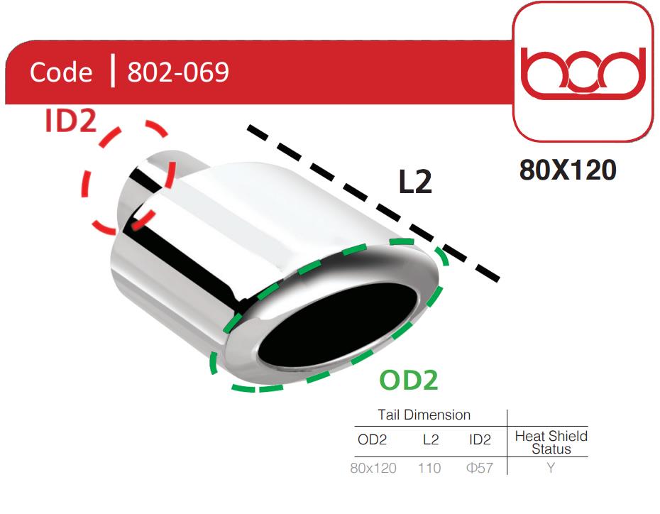 Egzoz Ucu 802-069