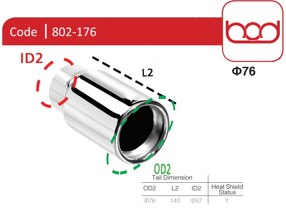 Egzoz Ucu 802-176