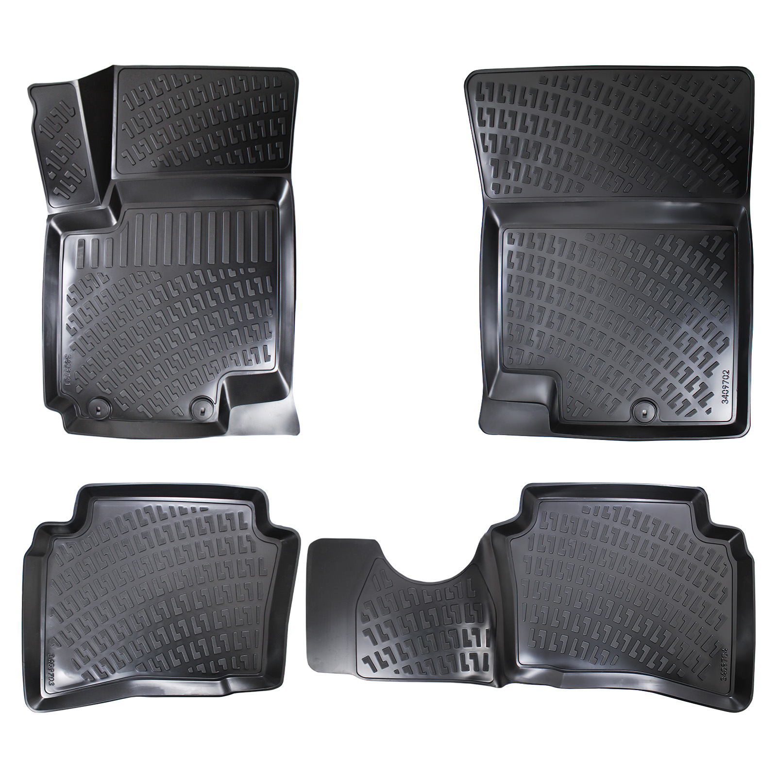 Bod Kia Soul 3D Havuzlu Paspas 2008-2013