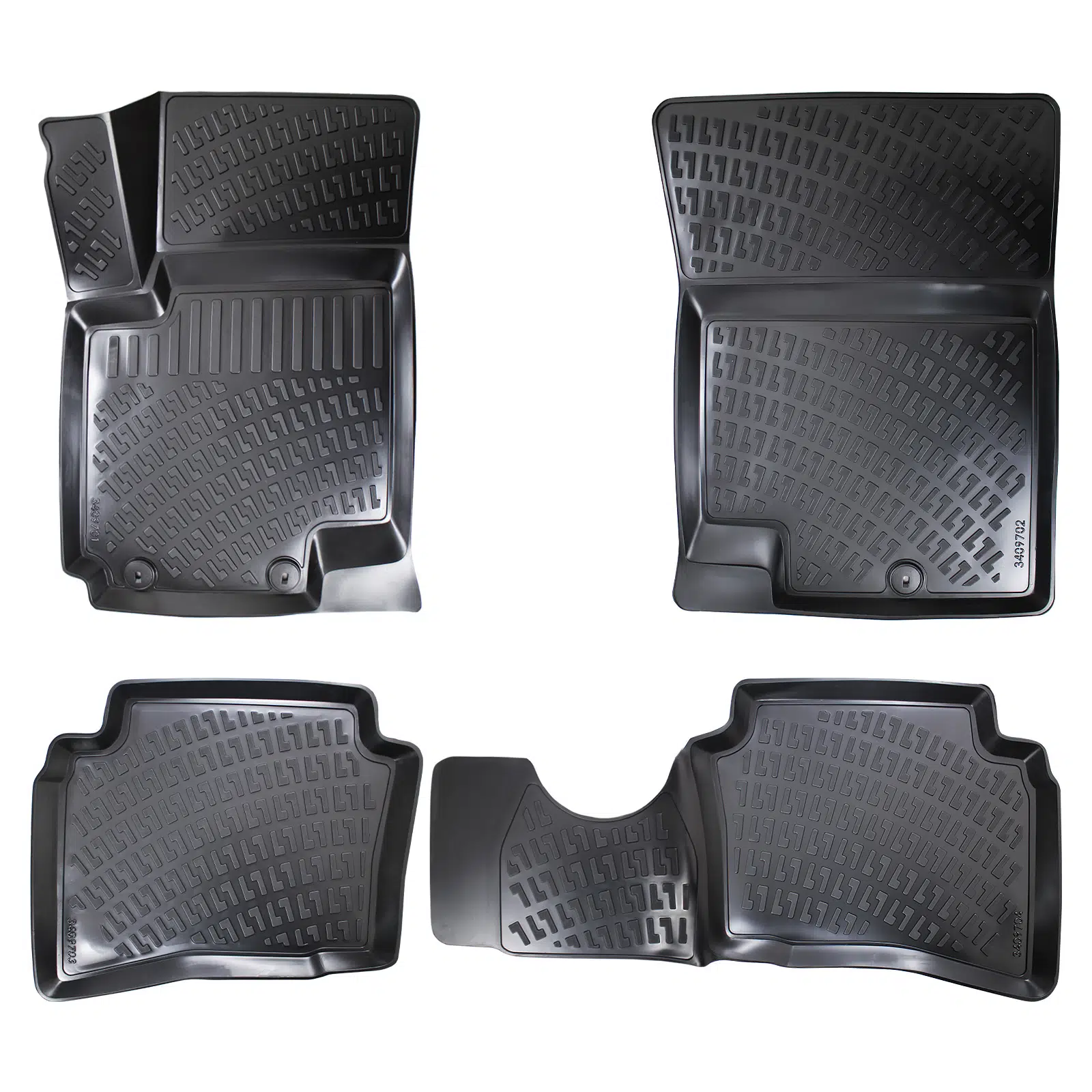 Bod Kia Soul 3D Havuzlu Paspas 2008-2013