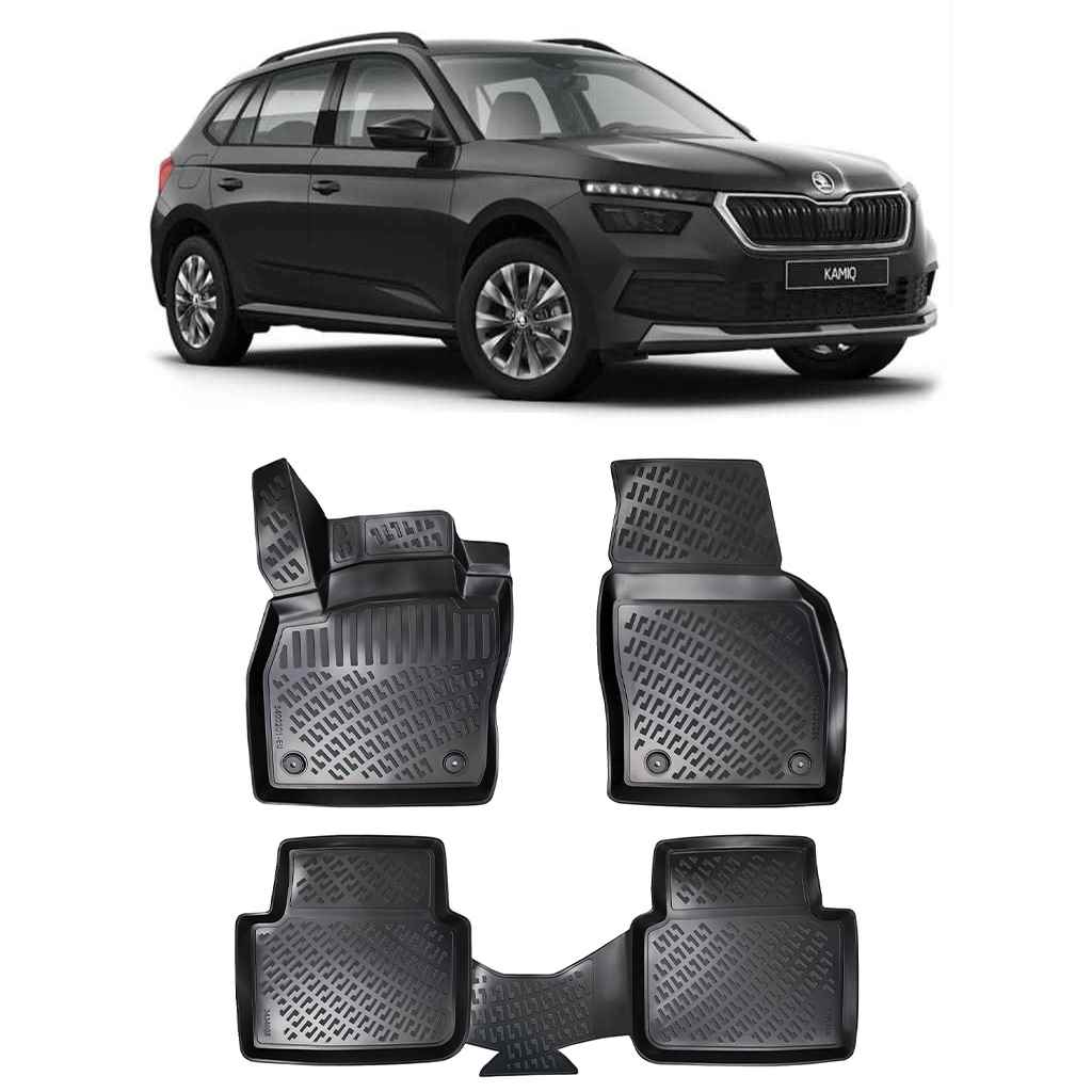 Bod Skoda Kamiq 3D Havuzlu Paspas 2020 ve Sonrası