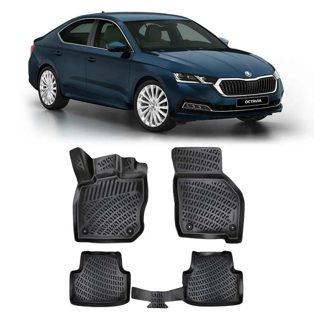 Bod Skoda Octavia A8 3d Havuzlu Paspas 2021-Sonrası