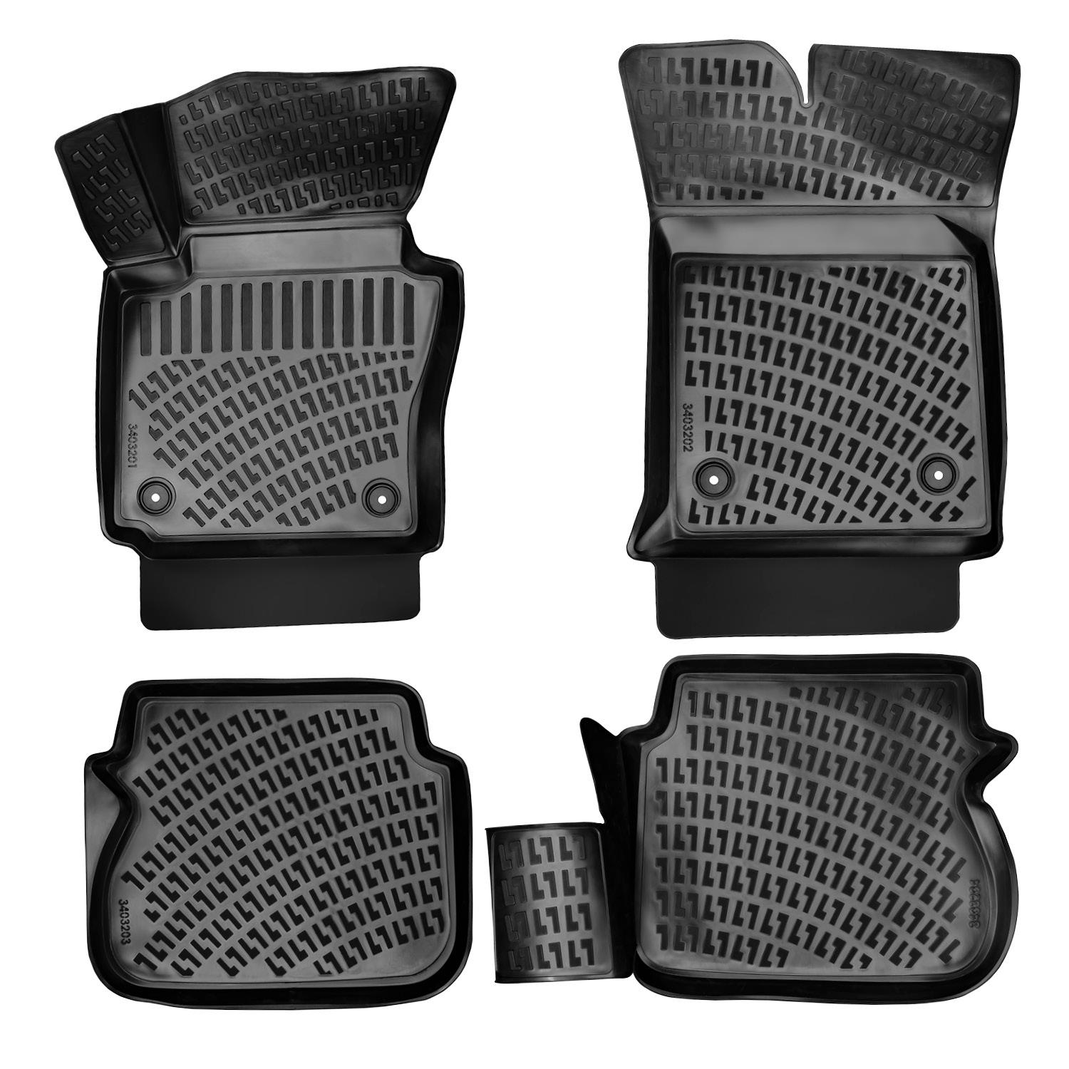 Bod Volkswagen Caddy 3D Havuzlu Paspas 2004-2010